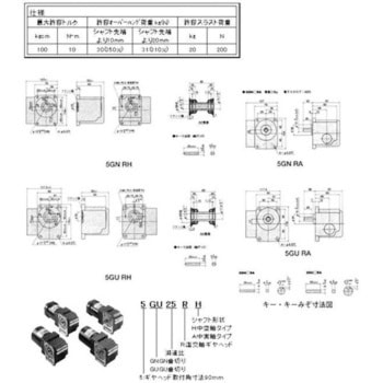 点击查看大图 东方马达5GN15RH直角齿轮箱